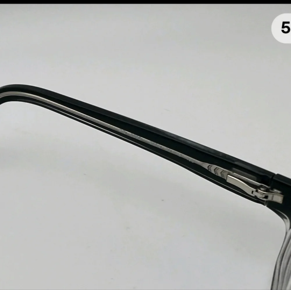 Ray-Ban Black and Silver Glasses